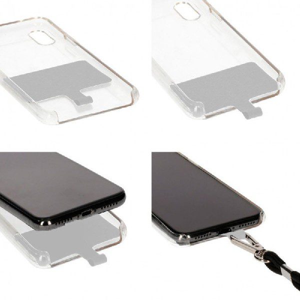 Cordão universal pérolas para telemóvel