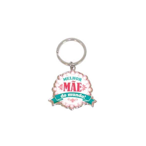 Porta Chaves Metal "Melhor Mãe"
